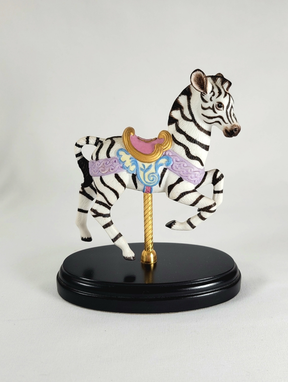 Lenox Baby Zebra Carousel Babies Collection Limited Edition Mini Figurine 1995